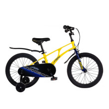 Велосипед 18'' Maxiscoo AIR Стандарт, цвет Желтый Матовый