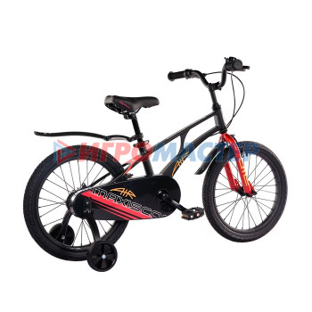 Велосипед 18'' Maxiscoo AIR Стандарт, цвет Черный Матовый