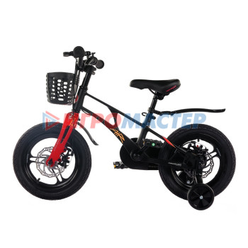 Велосипед 14'' Maxiscoo AIR Pro, цвет Черный Матовый