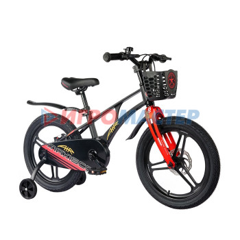 Велосипед 18'' Maxiscoo AIR Pro, цвет Черный Матовый