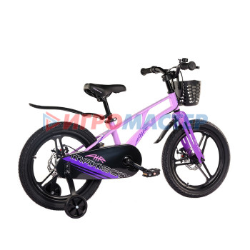 Велосипед 18'' Maxiscoo AIR Pro, цвет Лавандовый Матовый