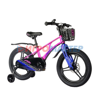 Велосипед 18'' Maxiscoo AIR Pro, цвет Розовый Жемчуг