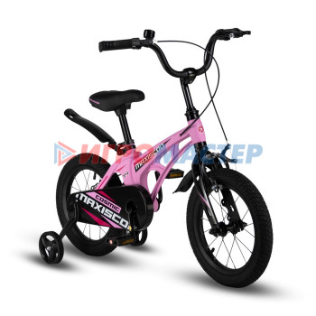 Велосипед 14'' Maxiscoo COSMIC Стандарт Плюс, цвет Розовый Матовый
