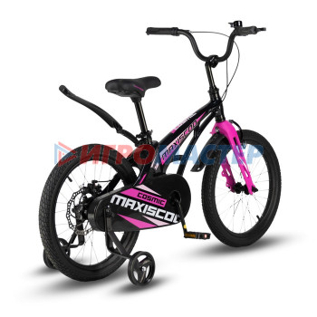 Велосипед 18'' Maxiscoo COSMIC Стандарт, цвет Черный Жемчуг