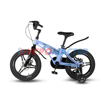 Велосипед 16'' Maxiscoo COSMIC Deluxe, цвет Небесно-Голубой Матовый