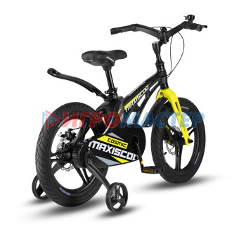 Велосипед 16'' Maxiscoo COSMIC Deluxe, цвет Мокрый Антрацит