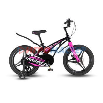 Велосипед 18'' Maxiscoo COSMIC Deluxe, цвет Черный Жемчуг
