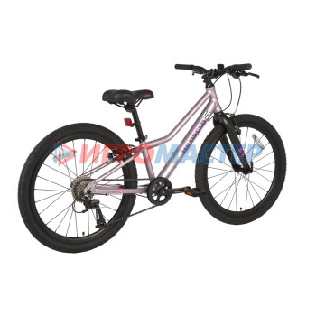 Велосипед 24'' Maxiscoo 5BIKE, цвет Розовый Сапфир, размер L