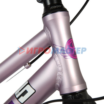 Велосипед 24'' Maxiscoo 5BIKE, цвет Розовый Сапфир, размер L