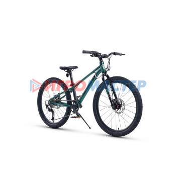 Велосипед 24'' Maxiscoo 7BIKE M500, цвет Изумруд