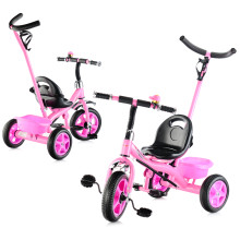 Велосипед XEL-107-4, 3-х колесный, розовый