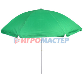 Зонт пляжный D=300см, h-240см "Свежесть" с механизмом наклона ДоброСад