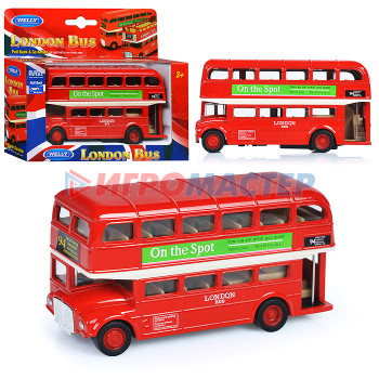 Коллекционные модели Лондонский автобус, красный