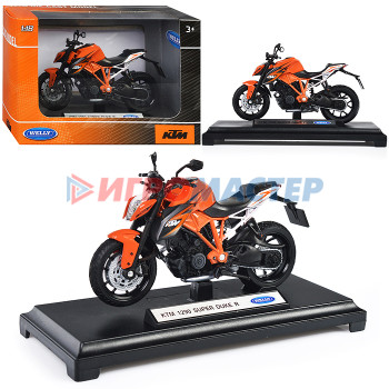 Коллекционные модели Мотоцикл 1:18 KTM 1290 SUPER DUKE R, оранжевый