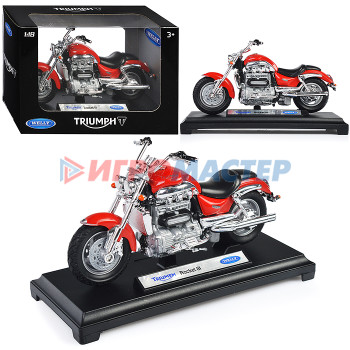 Коллекционные модели Мотоцикл 1:18 Triumph Rocket III, красный