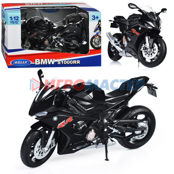 Коллекционные модели Мотоцикл 1:12 BMW S1000 RR, черный