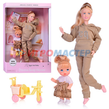 Куклы аналоги Барби Набор кукол A783-1 &quot;Мама и дочка&quot; в коробке
