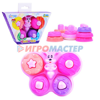 Интерактивные игрушки (до 3-х лет) Дидактическая игрушка «Розовая бабочка»