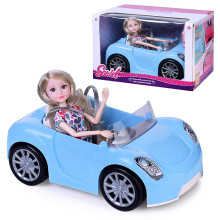 Кукла 92002-A &quot;Вика&quot; с машиной, в коробке