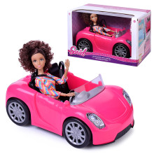 Кукла 92002-B &quot;Мишель&quot; с машиной, в коробке