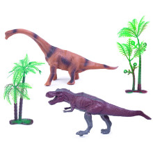 Набор животных 777-14 &quot;Динозавры: Тиранозавр и брахиозавр&quot; в пакете