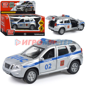 Коллекционные модели Машина металл Haval f7 Полиция 12 см, (свет-звук, двери, сереб,) в коробке