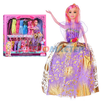 Куклы аналоги Барби Кукла K9-1 &quot;Элина&quot; с аксессуарами, в коробке