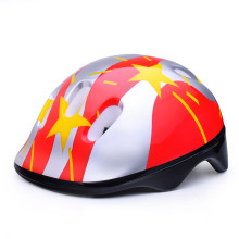 Защитный шлем для детей 00-3802 &quot;Звезды&quot; красный
