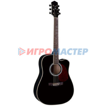 Акустическая гитара Naranda DG220CBK с вырезом