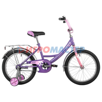 Велосипед 18" Novatrack VECTOR, цвет фиолетовый