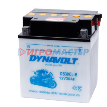 Аккумулятор Dynavolt DB30CL-B, 12V, DRY, обратная, 300 A, 168 х 132 х 192