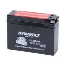 Аккумулятор Dynavolt DTX4B-BS, 12V, AGM, обратная, 30 A, 113 х 39 х 85