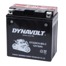 Аккумулятор Dynavolt DTX20CH-BS-C, 12V, AGM, прямая, 240 А, 150 х 87 х 161