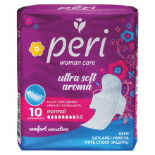 Прокладки женские Peri Ultra Normal Soft, 10 шт