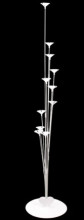Подставка для шаров "Каскад" (основа, 11 палочек с держателями) 97*40*65 см, белый