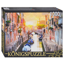 Пазлы 1000 Konigspuzzle &quot;Венеция на закате&quot;