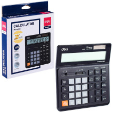 Калькулятор бухгалтерский, черный 12-разр.