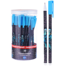 Ручка гелевая прорезиненная Аниме &quot;Магия&quot; со стираемыми чернилами, цвет чернил синий 0,5 мм 
