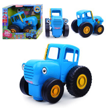 Каталка-сказочник &quot;Синий трактор&quot; 5е колесо, в коробке