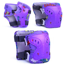 Комплект защиты для катания 00-3797 (цвет фиолетовый)