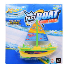 Кораблик 3012-12 &quot;Fast boat&quot; на батарейках, на листе