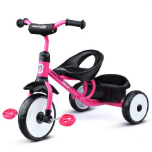 Велосипед трехколесный Rocket, колеса EVA 10&quot;/8&quot;,  цвет розовый