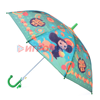 Зонты детские Зонт детский &quot;Чебурашка&quot; r-45см, ткань, полуавтомат