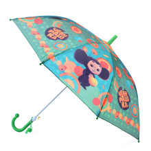Зонт детский &quot;Чебурашка&quot; r-45см, ткань, полуавтомат