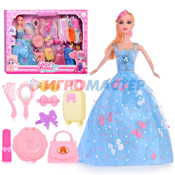 Куклы аналоги Барби Кукла 818A5 &quot;Сабина&quot; с аксессуарами, в коробке