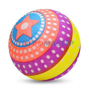 Мячи детские Мяч детский надувной 00-4007 &quot;Яркая звёздочка&quot; 60гр.