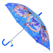 Зонт детский &quot;Соник&quot; r-45см, ткань, полуавтомат