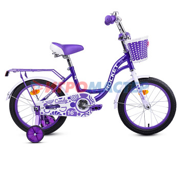 Велосипеды 2-х колесные Велосипед 16&quot; Rocket Candy, цвет фиолетовый