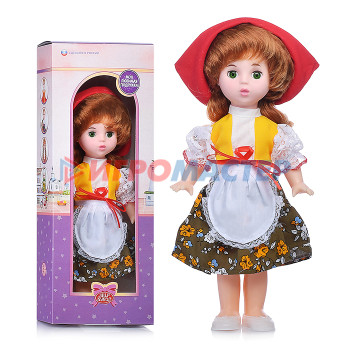 Куклы Кукла Красная шапочка 35 см в коробке