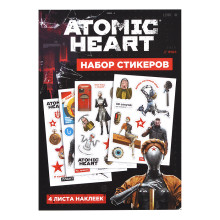 Набор стикеров Atomic Heart  дизайн 4 